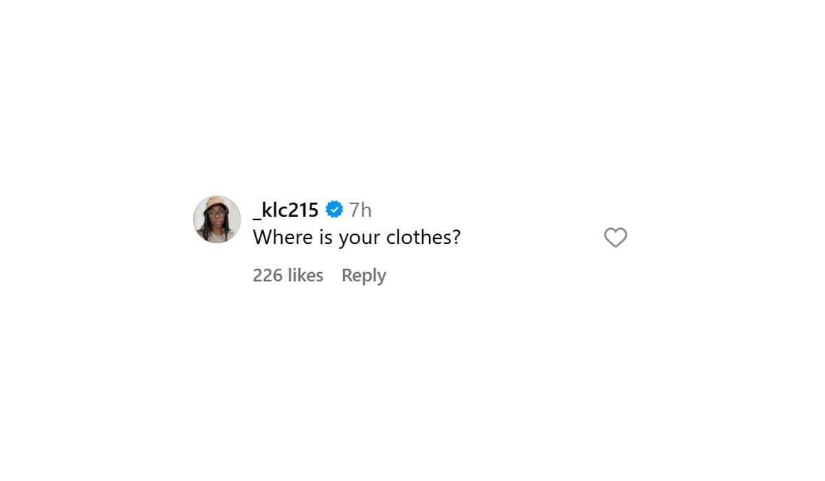 Kahleah Copper reacts to Angel Reese's latest Instagram post (image credit: instagram/angelreese5)